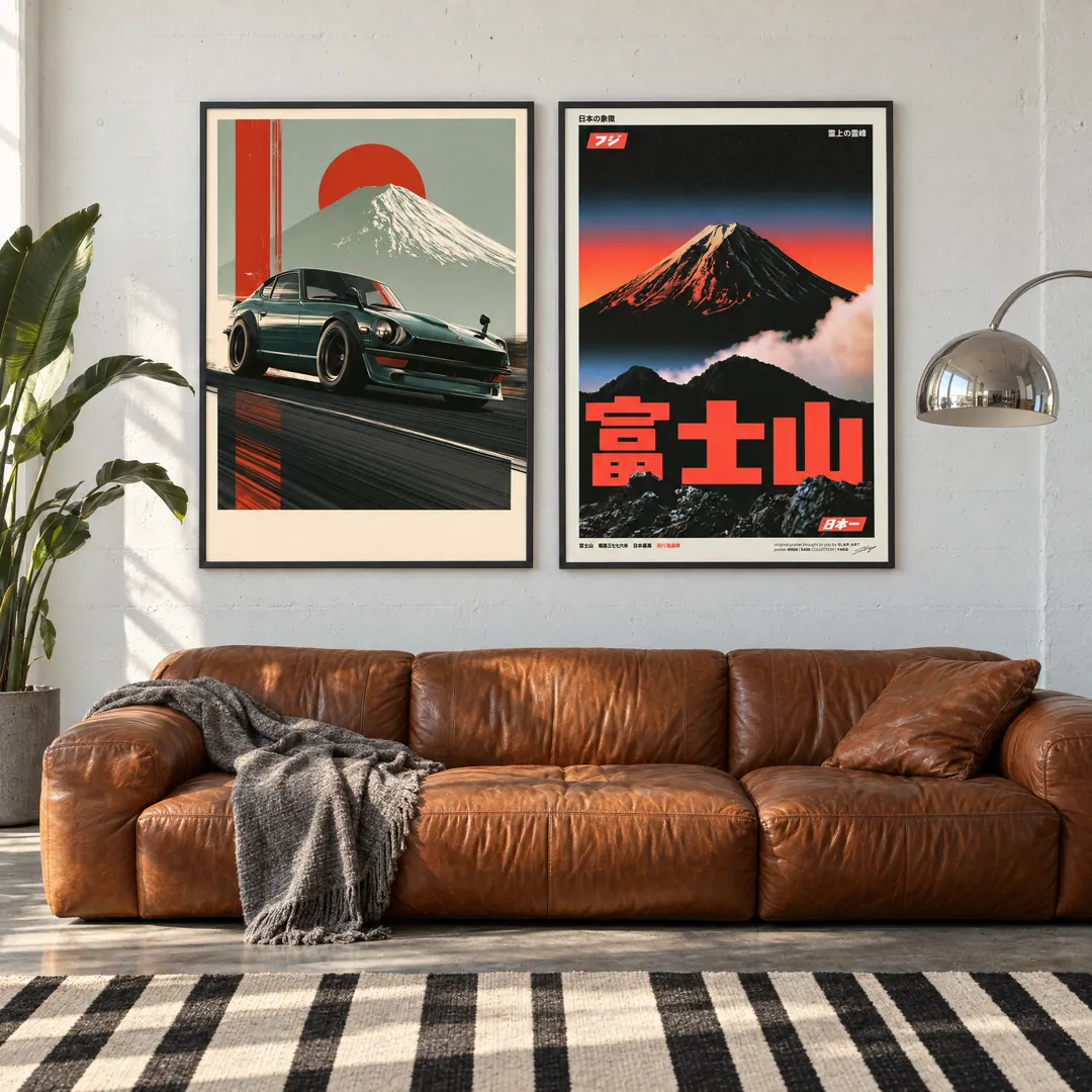 Fuji Drive: FUJI, REIHŌ on a wall