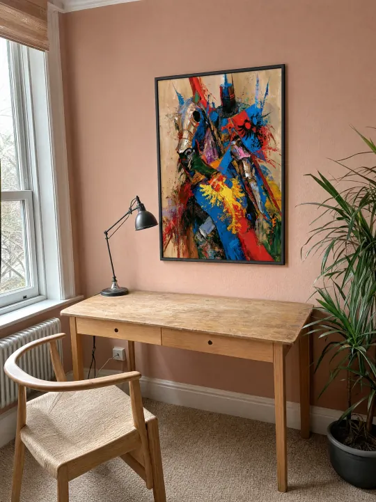 CRUSADER in a real room