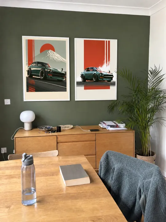 FUJI in a real room