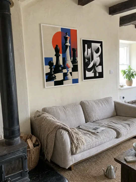 CONTRAST in a real room