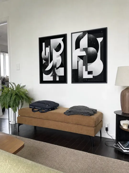 CONTRAST in a real room