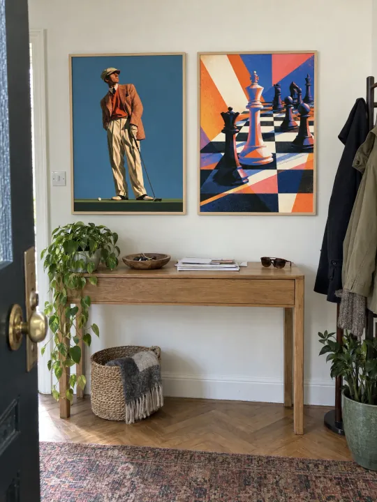 GENTLEMAN in a real room