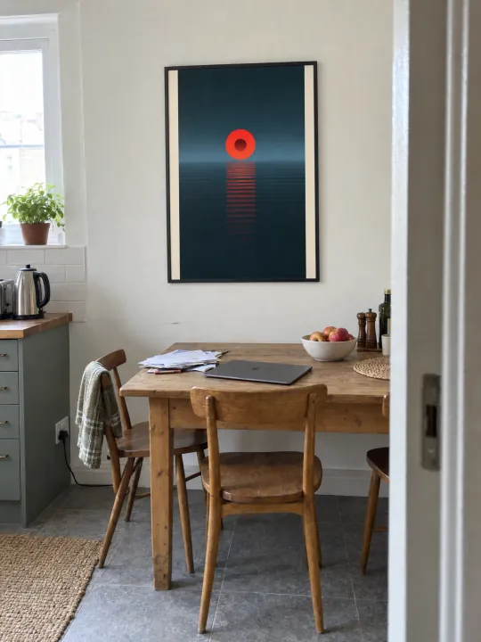 SUNDOWN in a real room