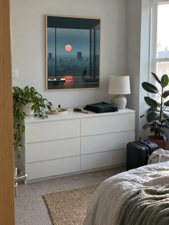 SKYLINE in a real room