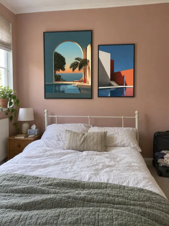 POOLSIDE in a real room