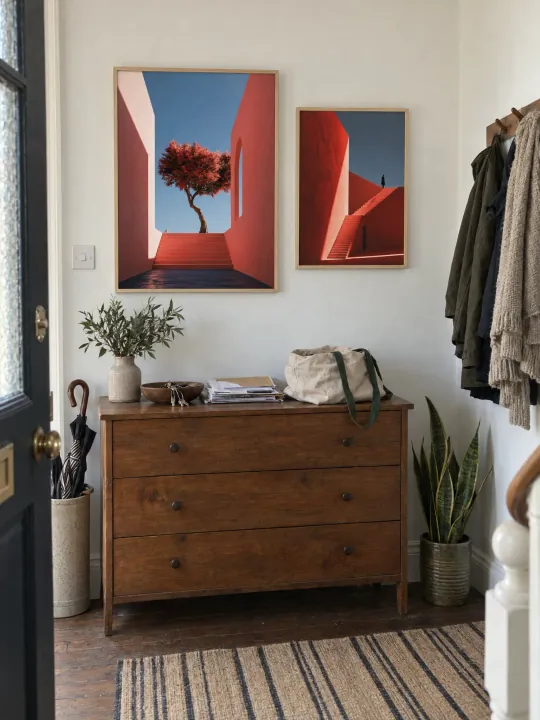 COURTYARD in a real room