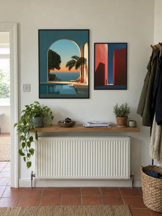 CORRIDOR in a real room