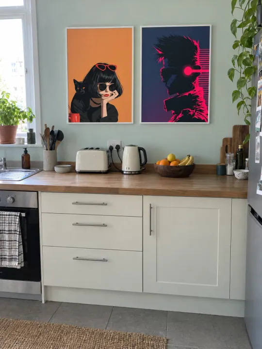 NEON in a real room