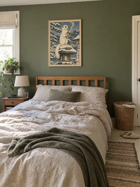 SNOWFALL in a real room
