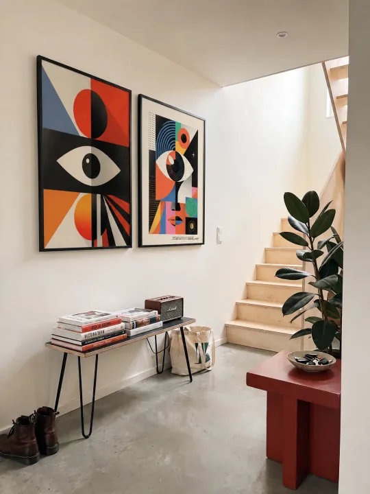 EYE in a real room